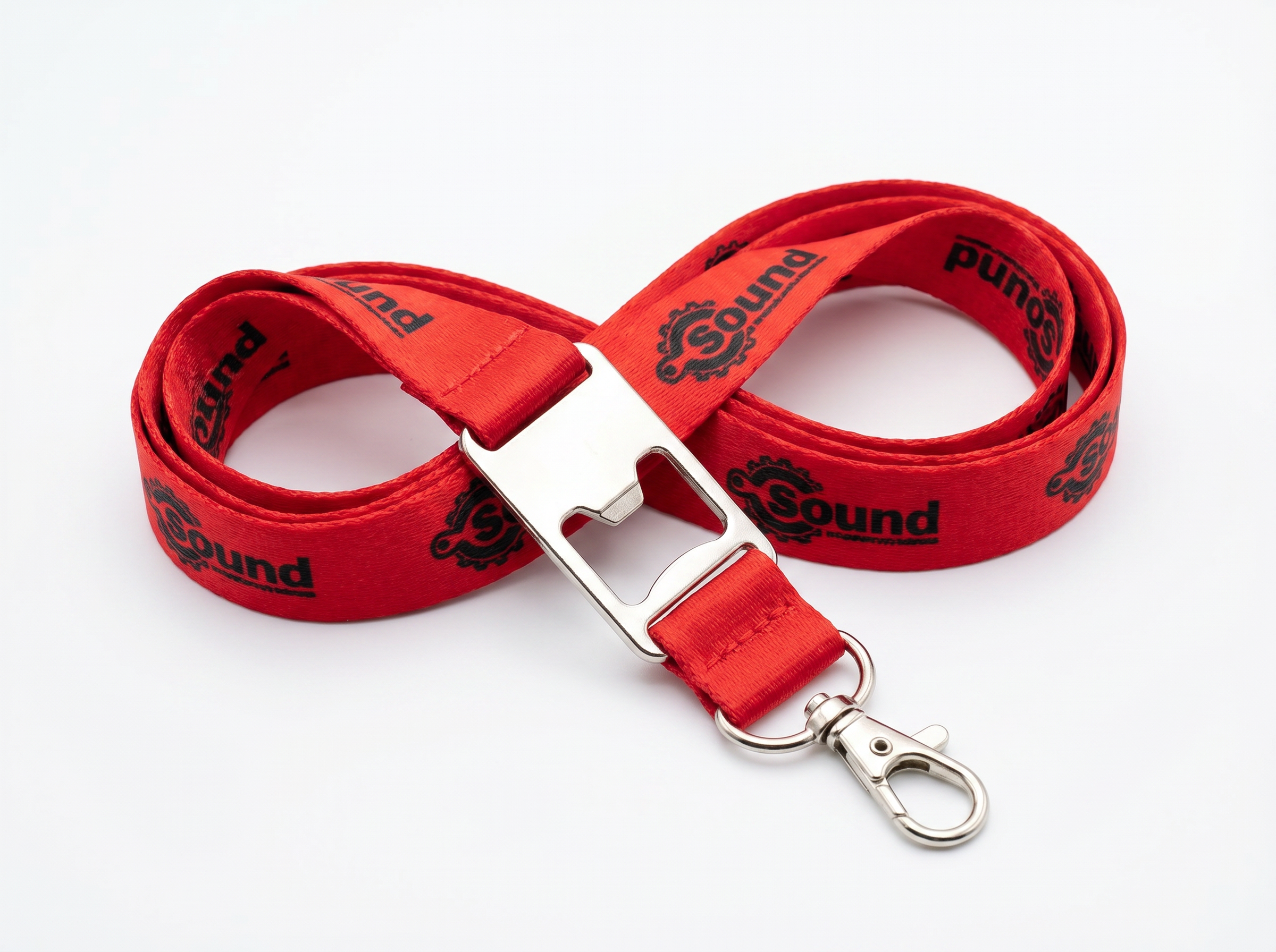 Branded Bottle Opener Lanyard — Custom Promotional Item